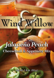 Wind & Willow Jalapeno Peach Cheeseball & Appetizer Mix