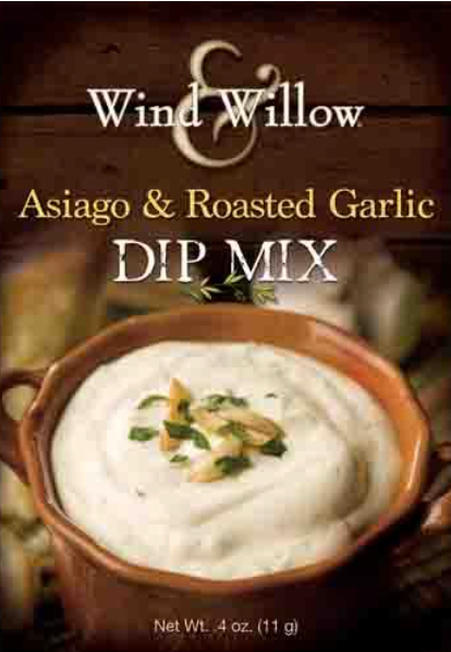 Wind & Willow Asiago & Roasted Garlic Dip Mix