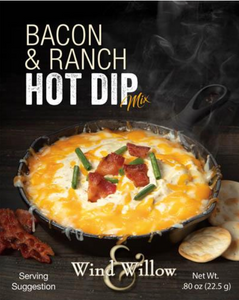 New Wind & Willow Bacon & Ranch Hot Dip Mix