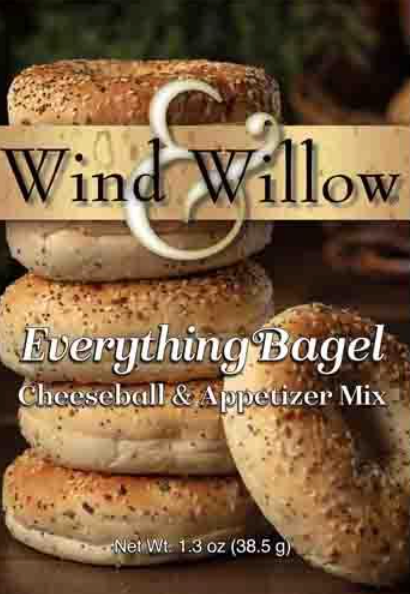 Wind & Willow Everything Bagel Cheeseball and Appetizer Mix