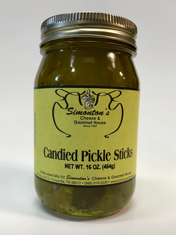 Simonton’s Candied Pickle Sticks