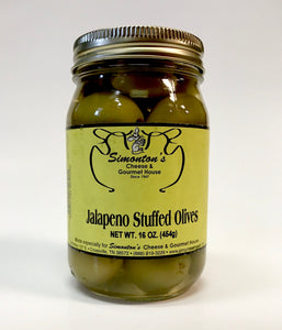 Simonton’s Jalapeño Stuffed Olives