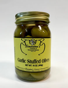 Simonton’s Garlic Stuffed Olives