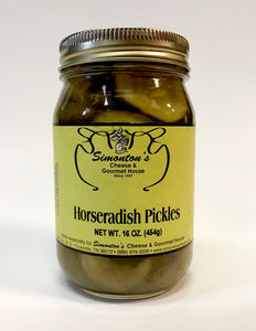Simonton’s Horseradish Pickles