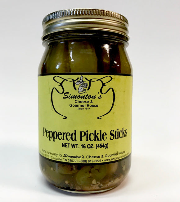 Simonton’s Peppered Pickle Sticks