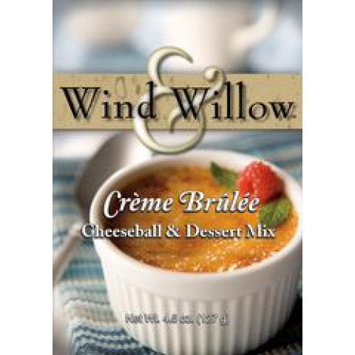 Wind & Willow Crème Brulee Cheeseball & Dessert Mix