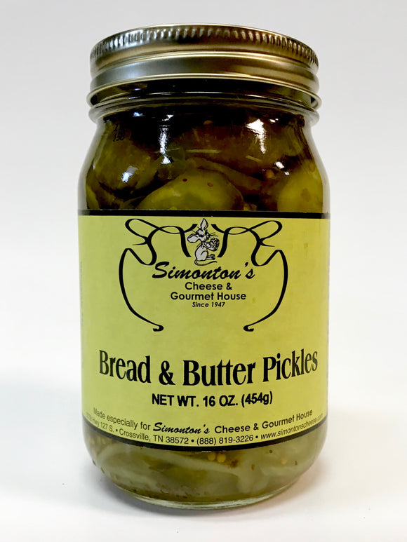 Simonton’s Bread & Butter Pickles